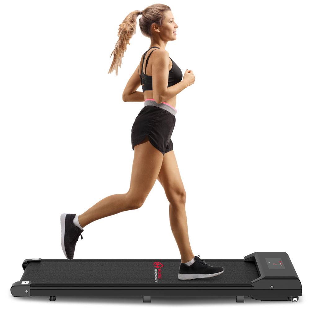 Compact Fitness Solution: Under Desk Treadmill - Space Saving Walking Pad with LCD Display, Effortless Exercise Anywhere: Space Saving Walking Pad Treadmill with LCD Display, Smart and Sleek: Under Desk Treadmill with LCD Display