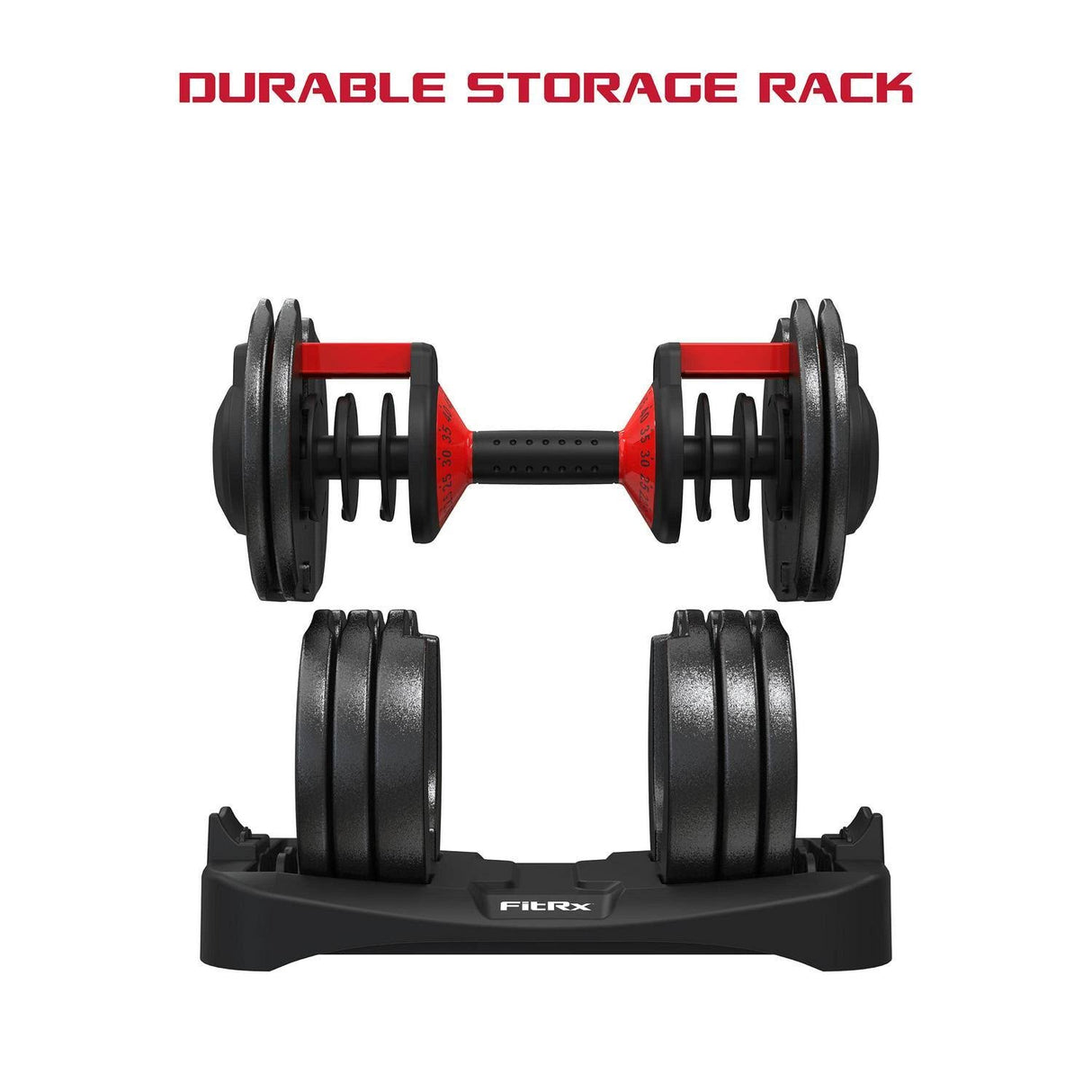 SmartBell Precision: Fitrx Quick-Select Adjustable Dumbbell for Efficient Home Workouts, Quick-Select Convenience: Fitrx SmartBell Adjustable Dumbbell - Elevate Your Fitness Journey