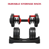 SmartBell Precision: Fitrx Quick-Select Adjustable Dumbbell for Efficient Home Workouts, Quick-Select Convenience: Fitrx SmartBell Adjustable Dumbbell - Elevate Your Fitness Journey