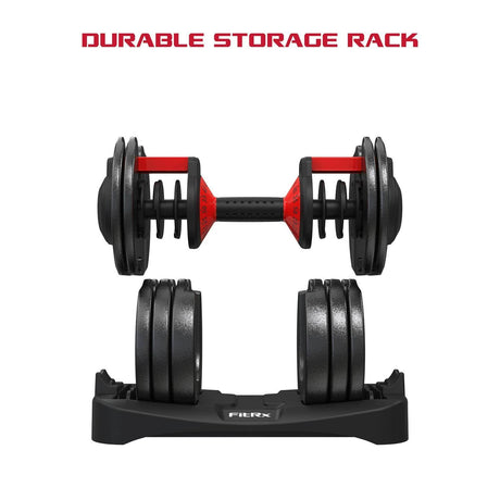 SmartBell Precision: Fitrx Quick-Select Adjustable Dumbbell for Efficient Home Workouts, Quick-Select Convenience: Fitrx SmartBell Adjustable Dumbbell - Elevate Your Fitness Journey