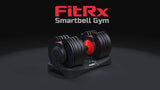SmartBell Precision: Fitrx Quick-Select Adjustable Dumbbell for Efficient Home Workouts, Quick-Select Convenience: Fitrx SmartBell Adjustable Dumbbell - Elevate Your Fitness Journey