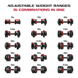 SmartBell Precision: Fitrx Quick-Select Adjustable Dumbbell for Efficient Home Workouts, Quick-Select Convenience: Fitrx SmartBell Adjustable Dumbbell - Elevate Your Fitness Journey