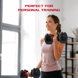 SmartBell Precision: Fitrx Quick-Select Adjustable Dumbbell for Efficient Home Workouts, Quick-Select Convenience: Fitrx SmartBell Adjustable Dumbbell - Elevate Your Fitness Journey