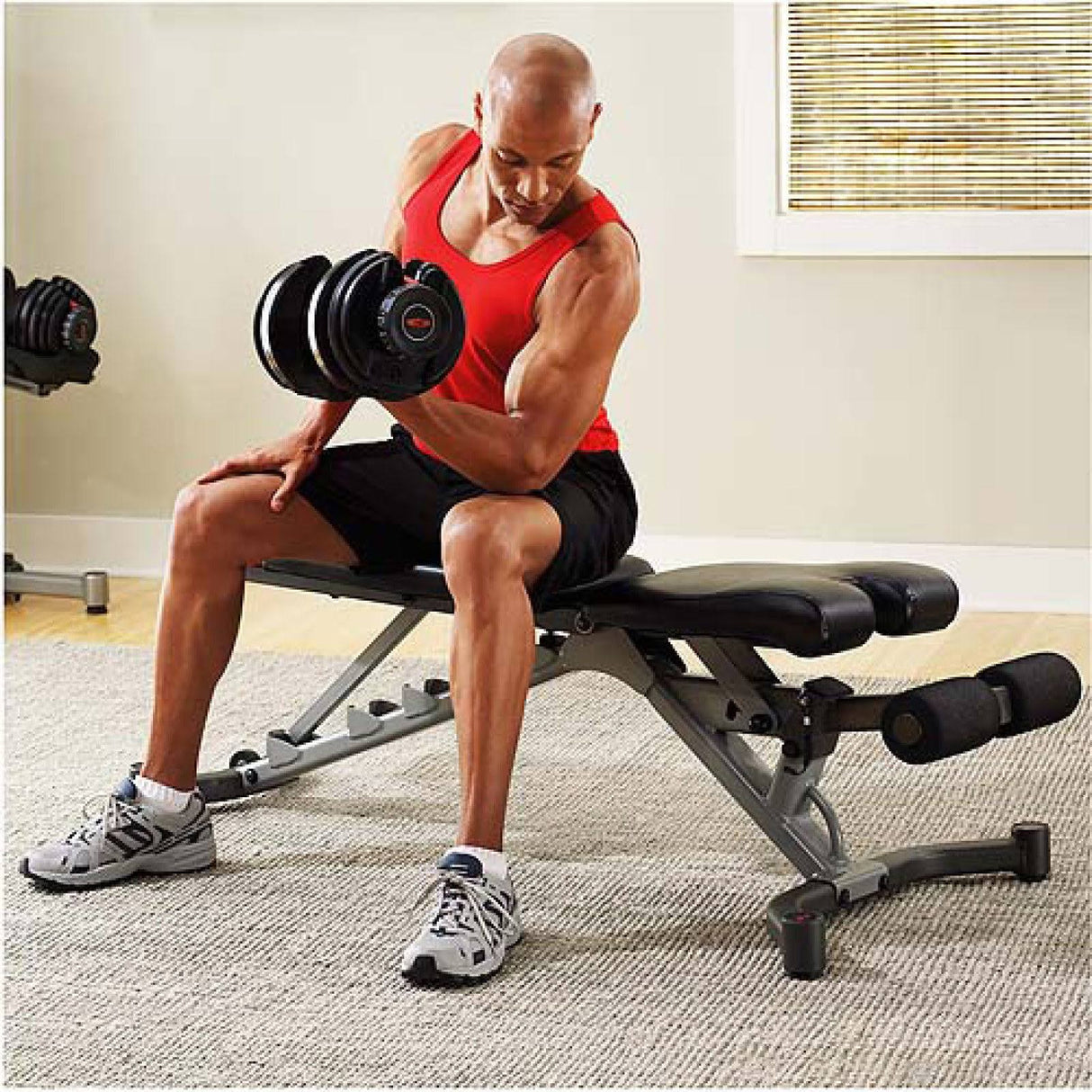 Achieve Total-Body Strength: Bowflex SelectTech 552 Adjustable Dumbbell Set for Versatile Workouts, Smart Fitness Choice: Bowflex SelectTech 552 Dumbbell Set - Adjustable Weights for Every Exercise