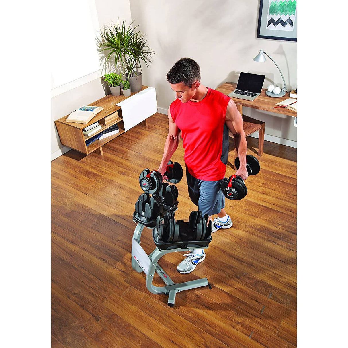 Achieve Total-Body Strength: Bowflex SelectTech 552 Adjustable Dumbbell Set for Versatile Workouts, Smart Fitness Choice: Bowflex SelectTech 552 Dumbbell Set - Adjustable Weights for Every Exercise