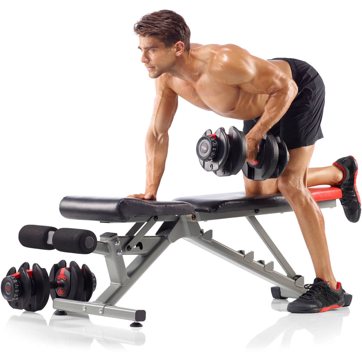 Achieve Total-Body Strength: Bowflex SelectTech 552 Adjustable Dumbbell Set for Versatile Workouts, Smart Fitness Choice: Bowflex SelectTech 552 Dumbbell Set - Adjustable Weights for Every Exercise