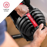 Customizable Strength: Bowflex SelectTech 552 Adjustable Dumbbell - Single Unit, Versatile Fitness: Bowflex SelectTech 552 Dumbbell - Single Edition for Targeted Workouts, Smart Strength Training: Bowflex SelectTech 552