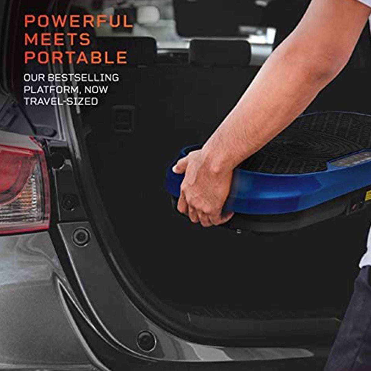 Powerful Vibrations in Blue: LifePro Fitness Waver Mini Vibration Plate - Compact and Effective, Blue Bliss Workout: LifePro Fitness Waver Mini Vibration Plate Exercise Machine,  Elevate Your Exercise: LifePro Fitness Waver Mini Vibration Plate