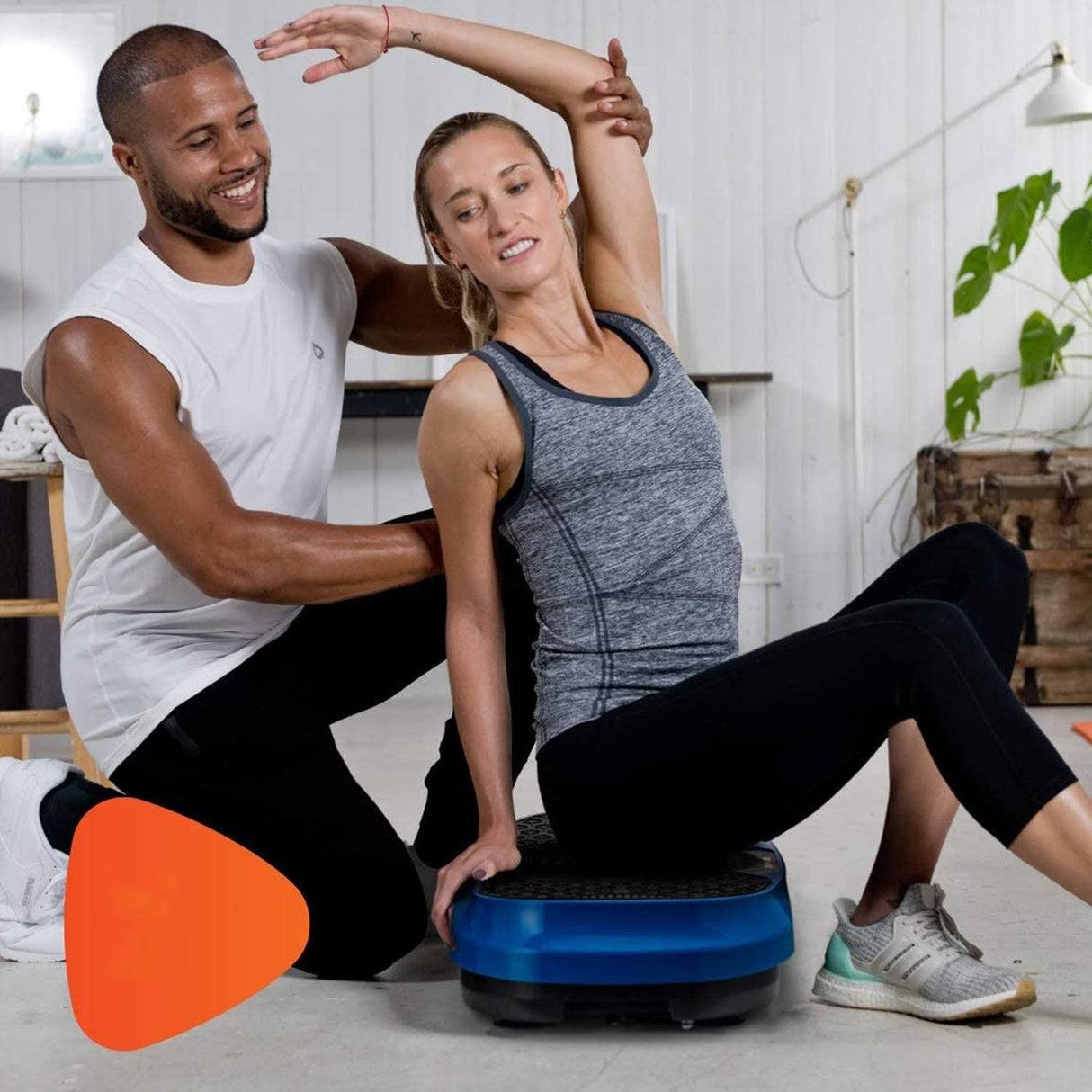 Powerful Vibrations in Blue: LifePro Fitness Waver Mini Vibration Plate - Compact and Effective, Blue Bliss Workout: LifePro Fitness Waver Mini Vibration Plate Exercise Machine,  Elevate Your Exercise: LifePro Fitness Waver Mini Vibration Plate