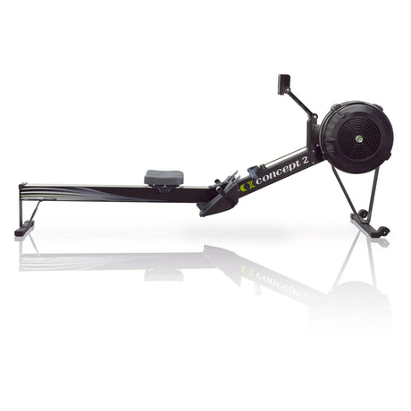 Achieve a Total-Body Workout: Concept2 Model D - Black Indoor Rowing Machine with Advanced PM5 Display, Maximize Your Fitness: Concept2 Model D Rowing Machine - Black with PM5 Display for Performance Tracking